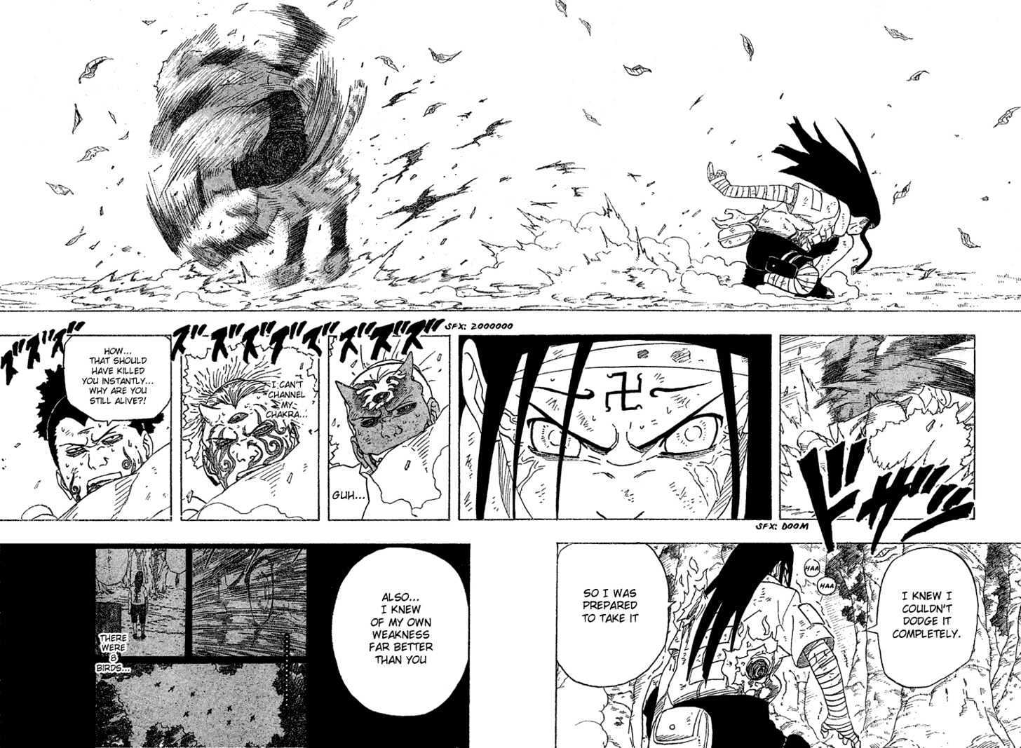 Naruto - Vol.22 Chapter 197 : Unyielding Determination