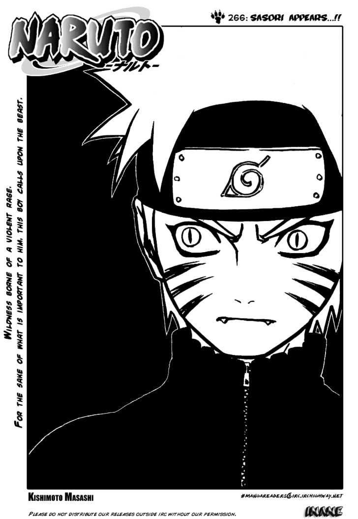 Naruto - Vol.30 Chapter 266 : Sasori Appears...!!