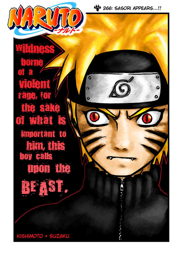 Naruto - Vol.30 Chapter 266 : Sasori Appears...!!