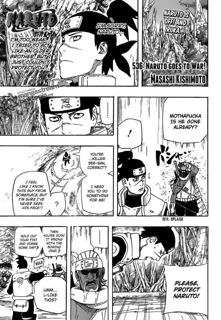 Naruto - Vol.57 Chapter 536 : Naruto Goes To War!