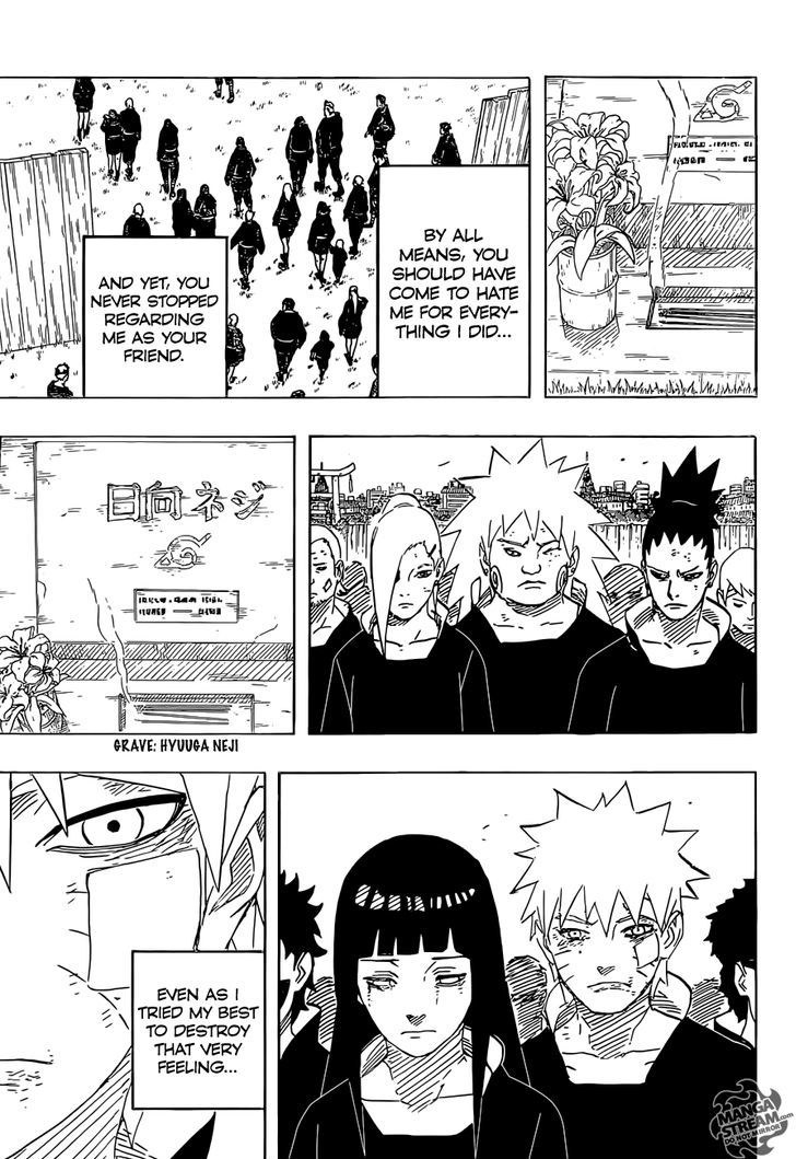 Naruto - Vol.72 Chapter 699 : The Seal Of Reconciliation