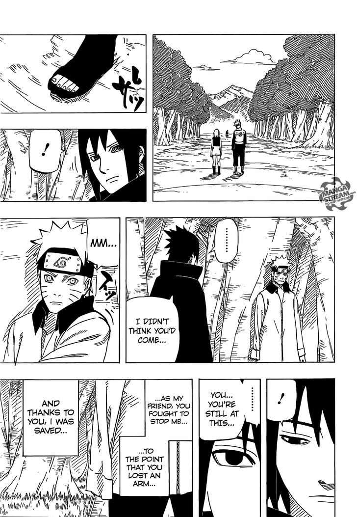 Naruto - Vol.72 Chapter 699 : The Seal Of Reconciliation