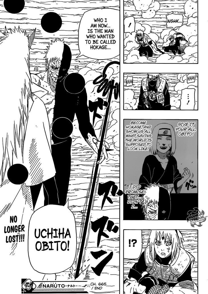 Naruto - Vol.69 Chapter 665 : Who I Am Now