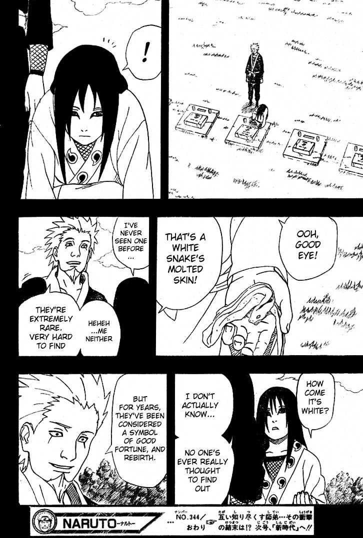 Naruto - Vol.38 Chapter 344 : The Snake!