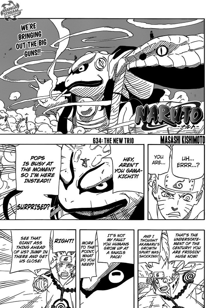 Naruto - Vol.66 Chapter 634 : The New Trio