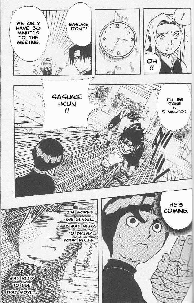 Naruto - Vol.5 Chapter 37 : The Worst Match-Up...!!