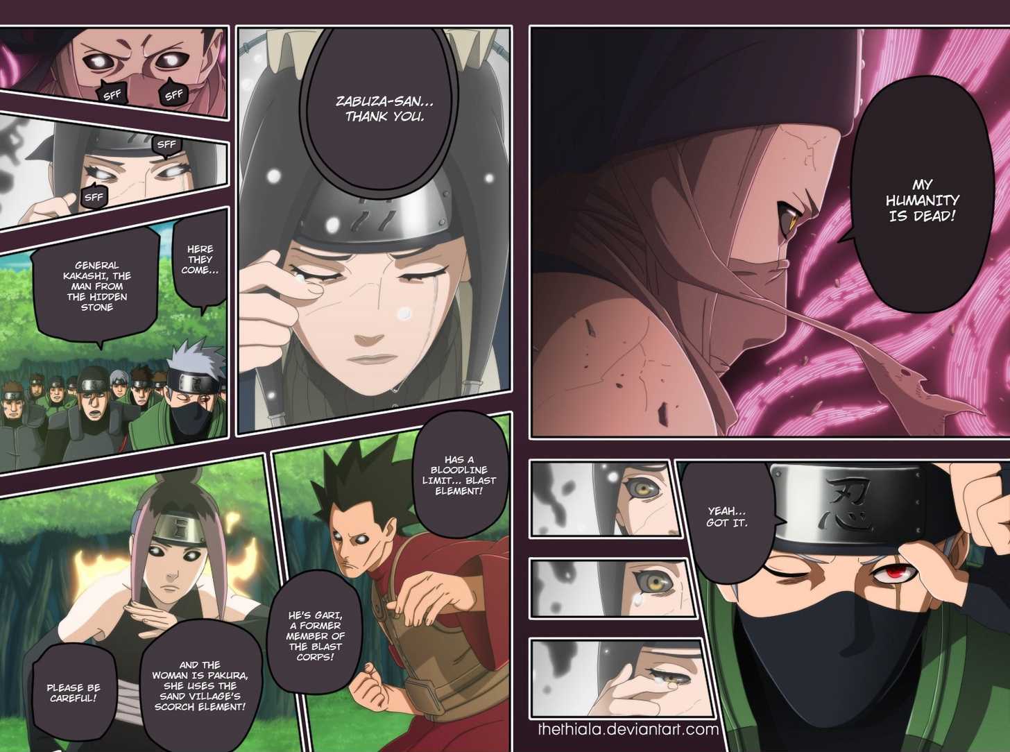 Naruto - Vol.56 Chapter 531 : Team Asuma, Together Again!