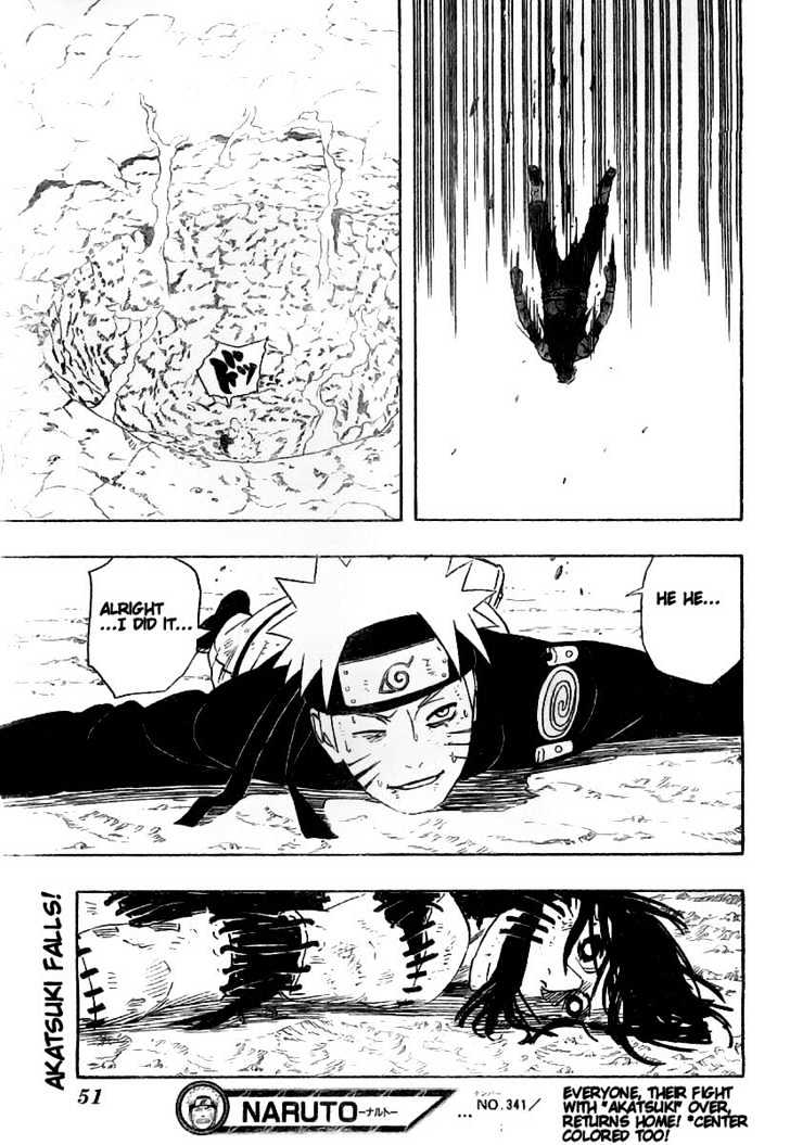 Naruto - Vol.38 Chapter 341 : The Fruits Of Training...!!