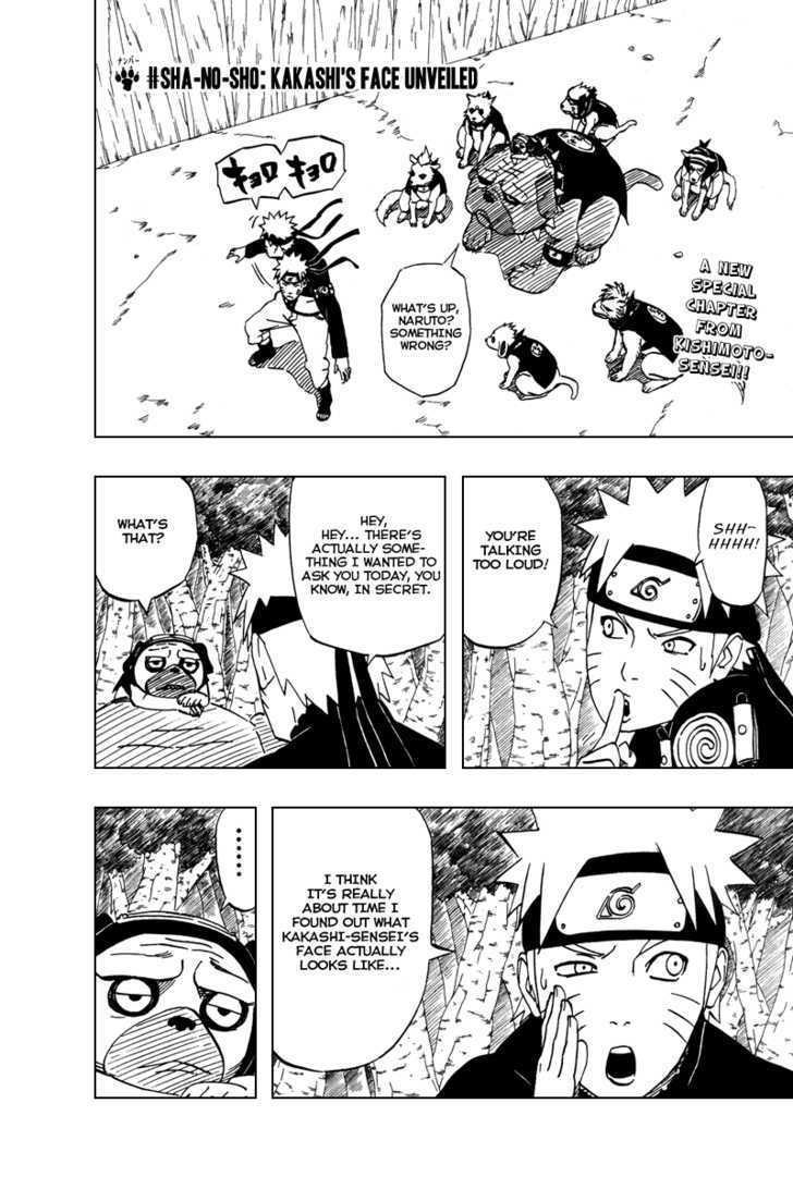 Naruto - Vol.45 Chapter 420.5 : Kakashi's Real Face Is Finally Unveiled