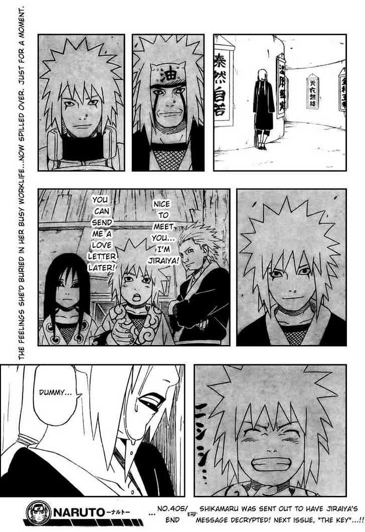 Naruto - Vol.44 Chapter 405 : Left Behind