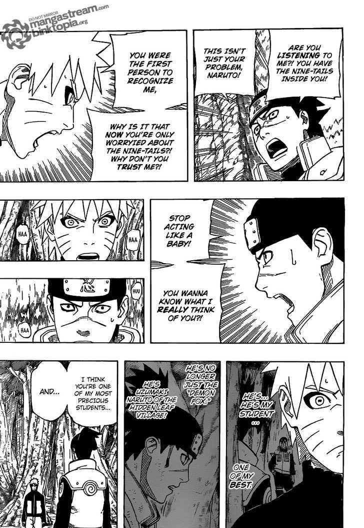 Naruto - Vol.57 Chapter 535 : Iruka's Persuasion