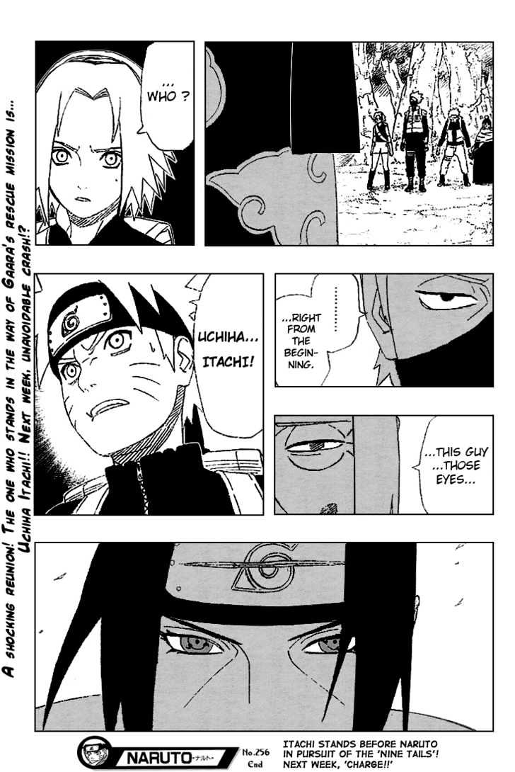 Naruto - Vol.29 Chapter 256 : Those Who Stand In The Way!!