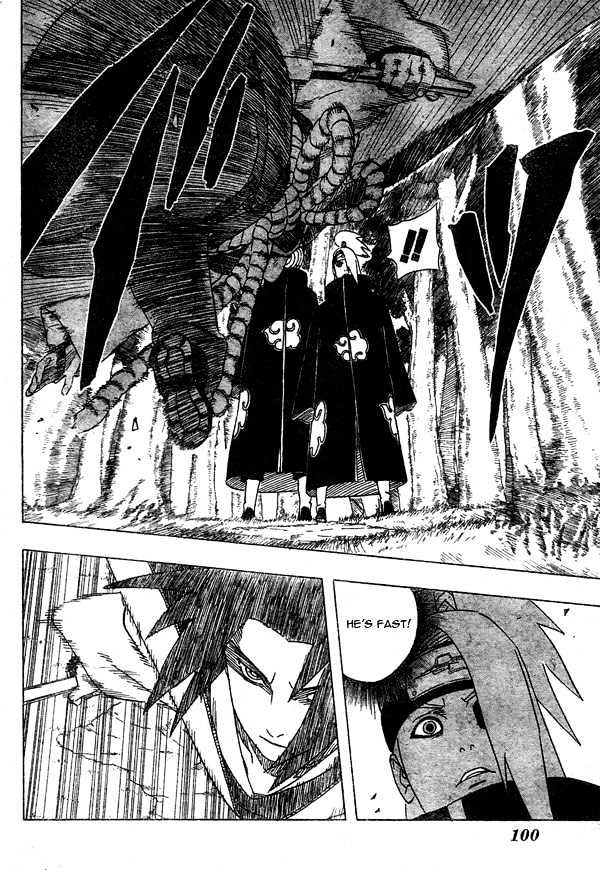 Naruto - Vol.39 Chapter 357 : Deidara Vs. Sasuke!!