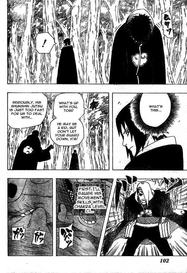 Naruto - Vol.39 Chapter 357 : Deidara Vs. Sasuke!!