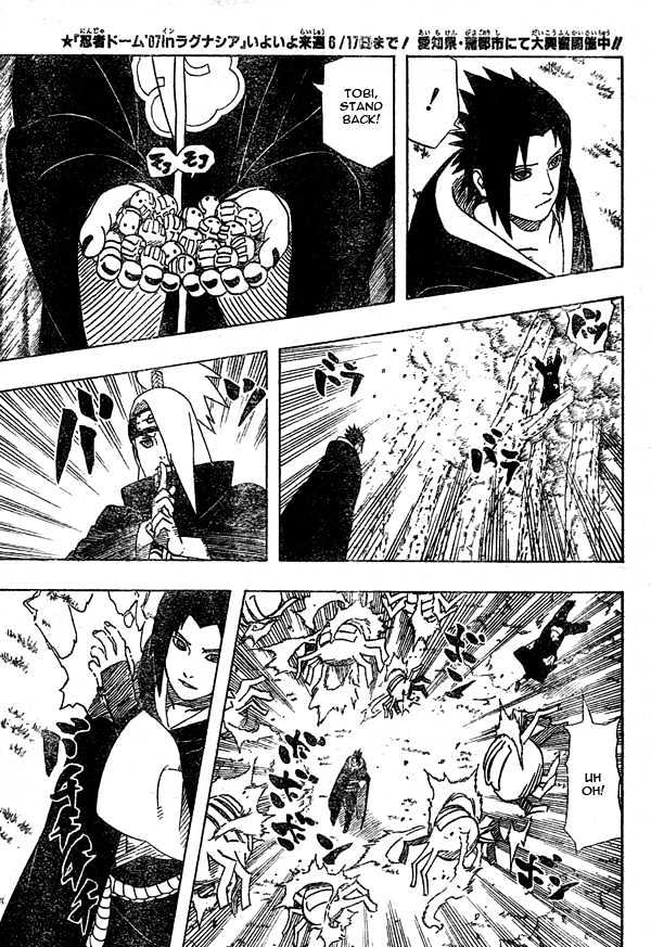 Naruto - Vol.39 Chapter 357 : Deidara Vs. Sasuke!!