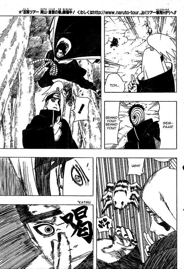 Naruto - Vol.39 Chapter 357 : Deidara Vs. Sasuke!!