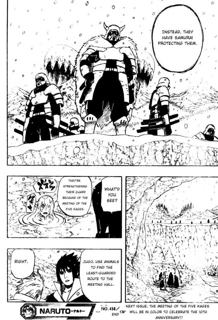 Naruto - Vol.49 Chapter 456 : Naruto Departs...!!