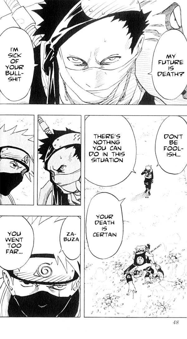 Naruto - Vol.4 Chapter 30 : Your Future Is...!!