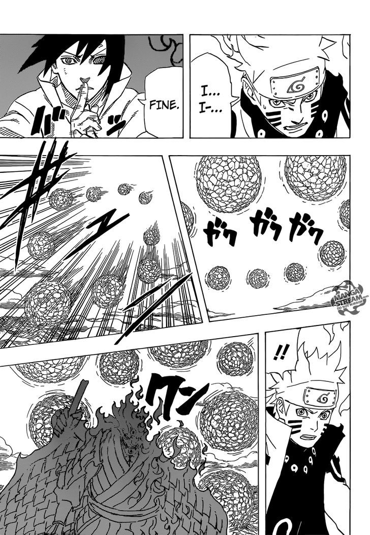 Naruto - Vol.72 Chapter 696 : Naruto And Sasuke (3)