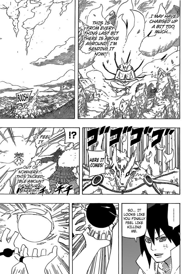 Naruto - Vol.72 Chapter 696 : Naruto And Sasuke (3)