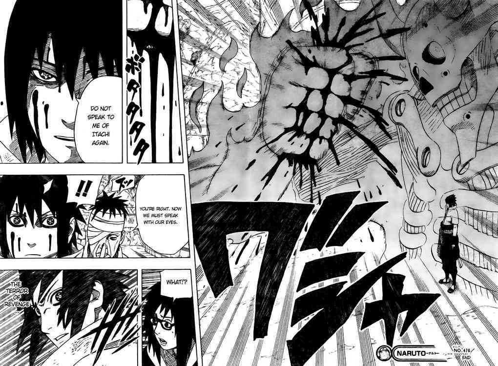 Naruto - Vol.51 Chapter 476 : Sasuke Vs. Danzou...!!