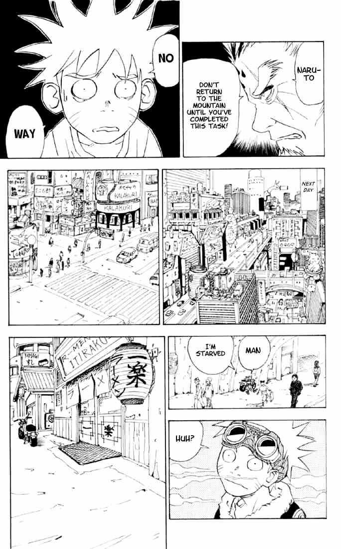 Naruto - Vol.1 Chapter 0 : Naruto Pilot Manga