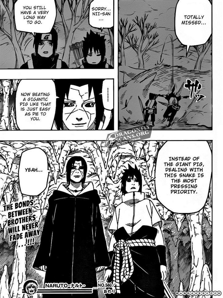 Naruto - Vol.61 Chapter 580 : Brothers' Time