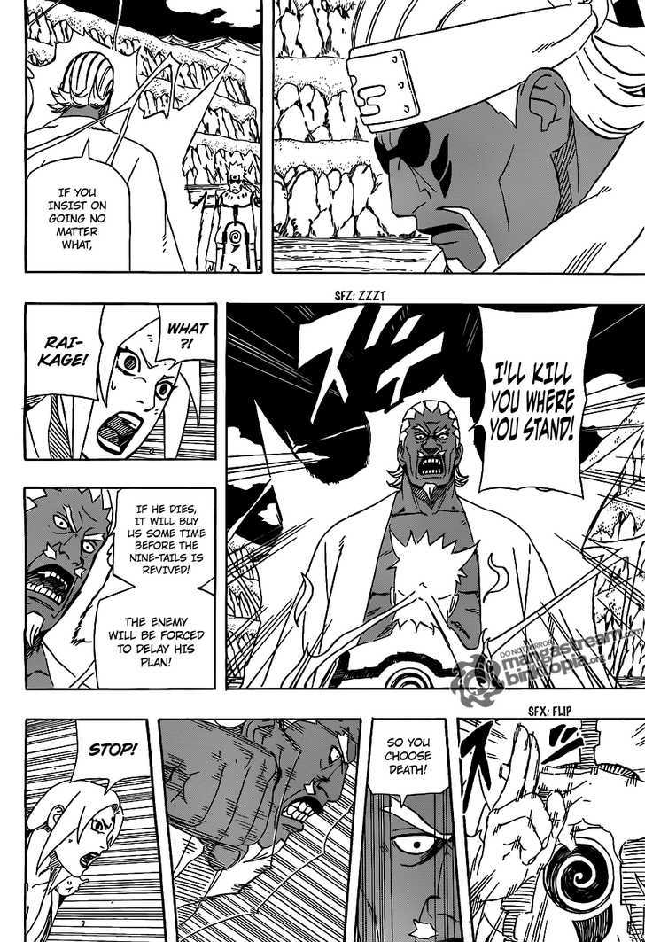 Naruto - Vol.57 Chapter 541 : Raikage Vs. Naruto?!