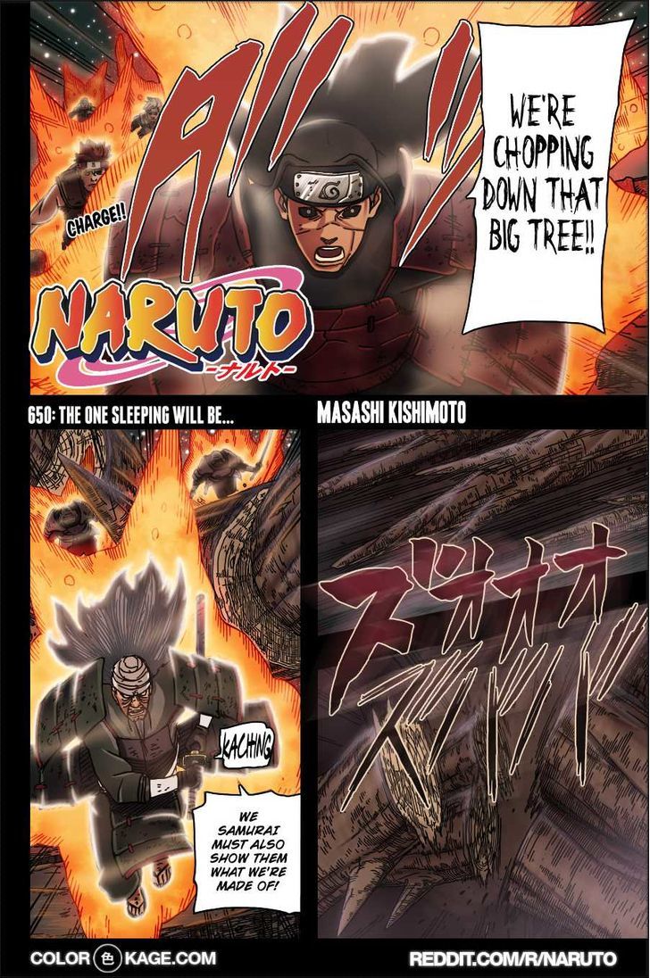 Naruto - Vol.68 Chapter 650.1 : The One Sleeping Will Be...