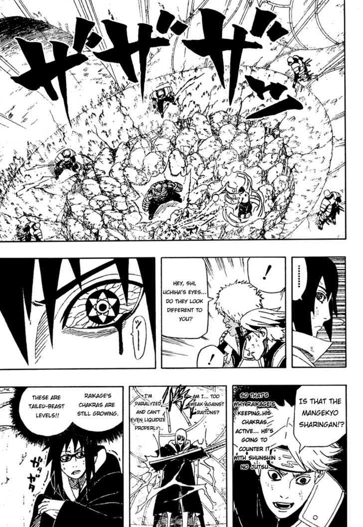 Naruto - Vol.49 Chapter 463 : Sasuke Vs. Raikage!!