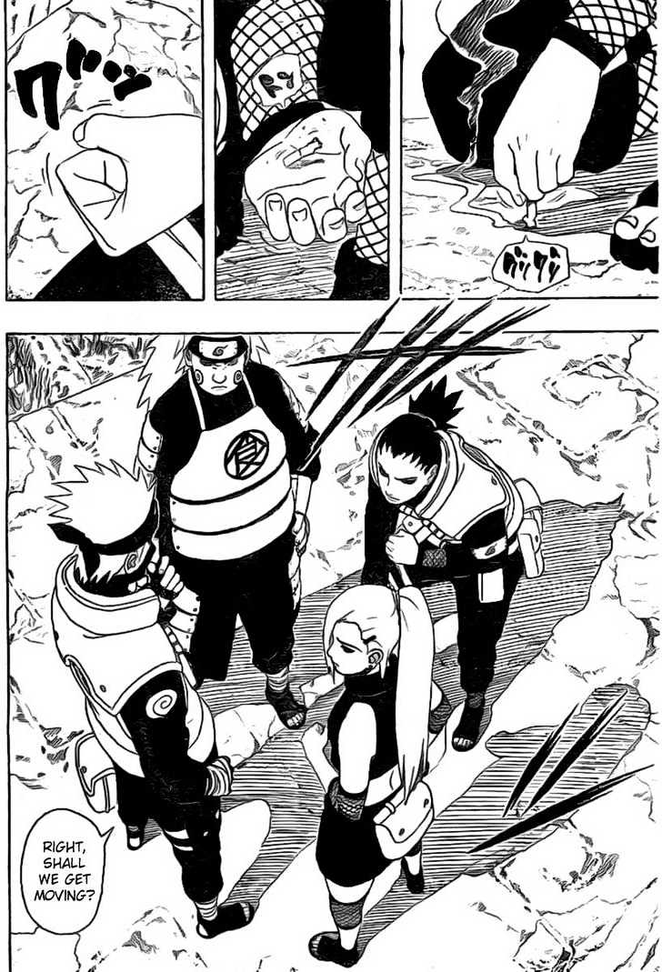 Naruto - Vol.37 Chapter 332 : Shikamaru's Battle