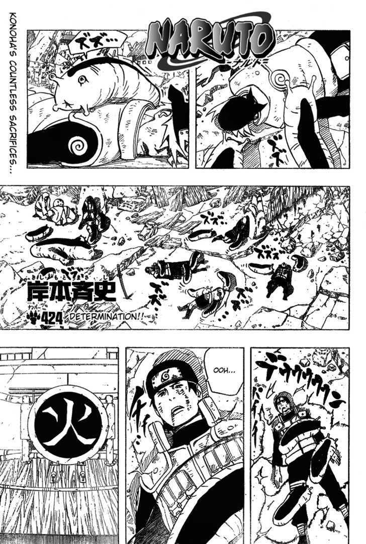 Naruto - Vol.46 Chapter 424 : Determination