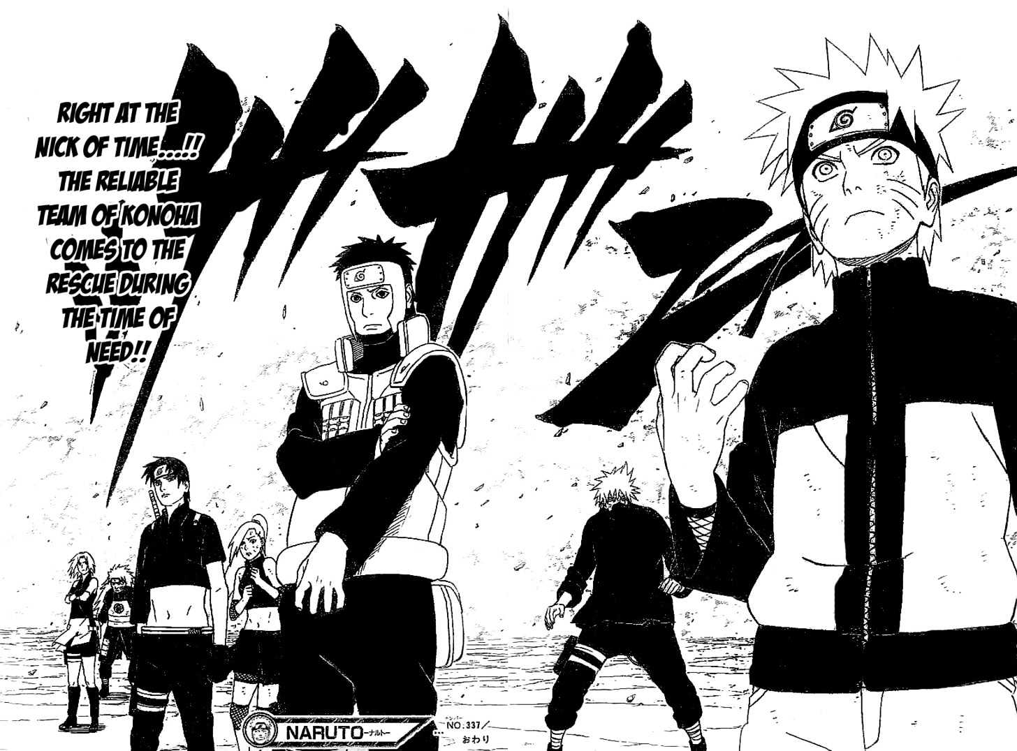 Naruto - Vol.37 Chapter 337 : Shikamaru's Skill