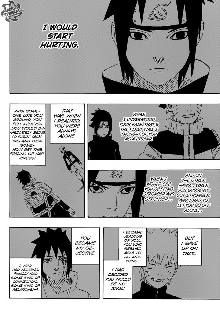 Naruto - Vol.72 Chapter 698 : Naruto And Sasuke (5)