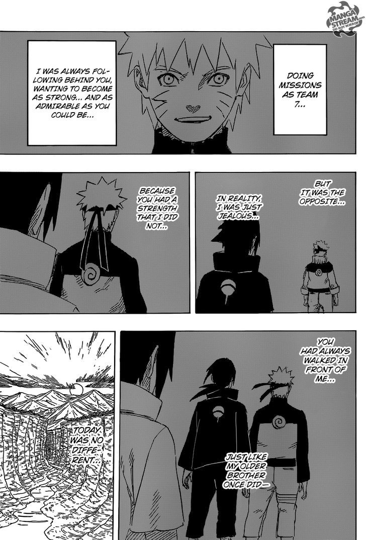 Naruto - Vol.72 Chapter 698 : Naruto And Sasuke (5)