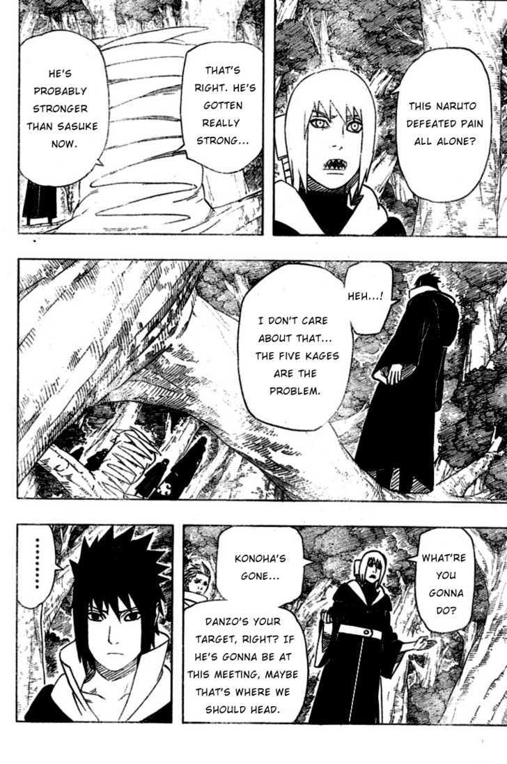 Naruto - Vol.48 Chapter 453 : The Night Before The Five Kages Meet...!!