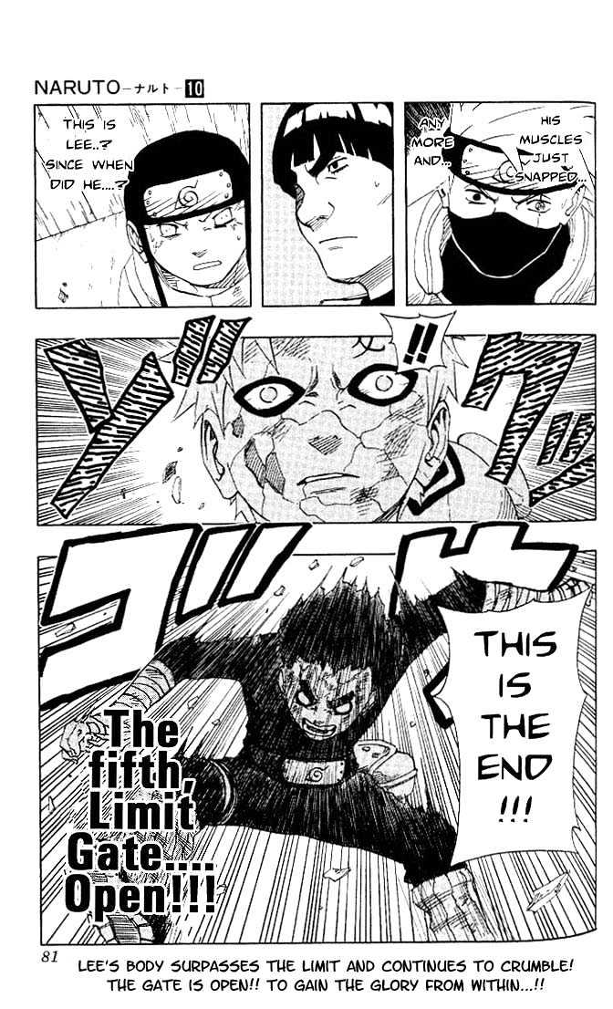 Naruto - Vol.10 Chapter 85 : Now...!!