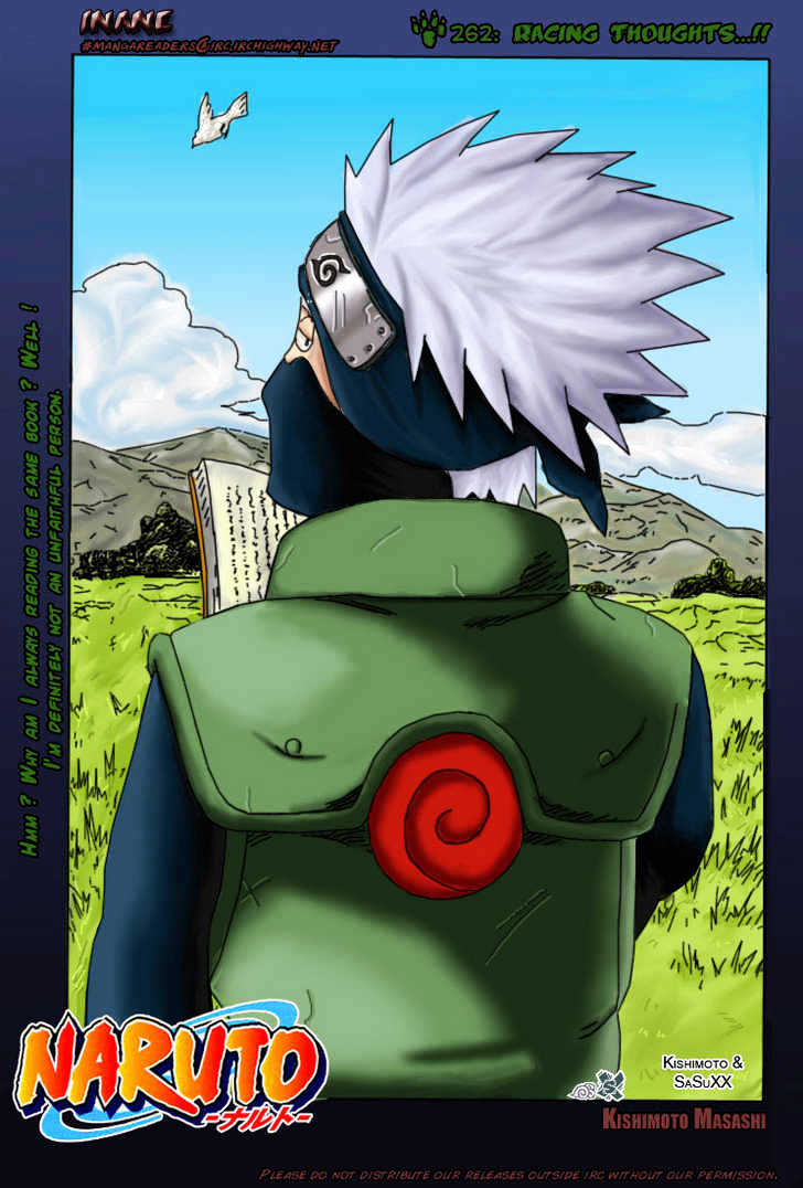 Naruto - Vol.29 Chapter 262 : Racing Thoughts....!