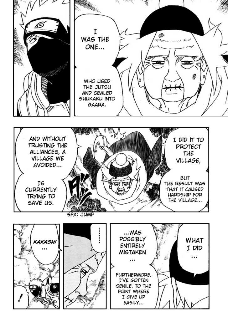 Naruto - Vol.29 Chapter 262 : Racing Thoughts....!