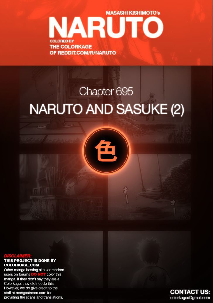 Naruto - Vol.72 Chapter 695.1 : Naruto And Sasuke (2)