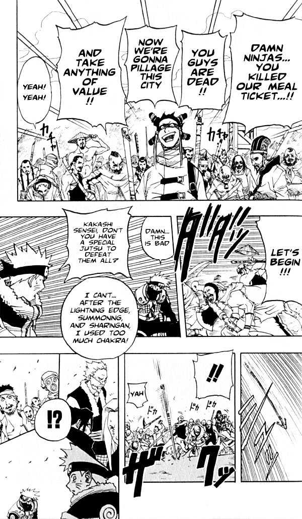 Naruto - Vol.4 Chapter 33 : The Bridge Of Heroes!!