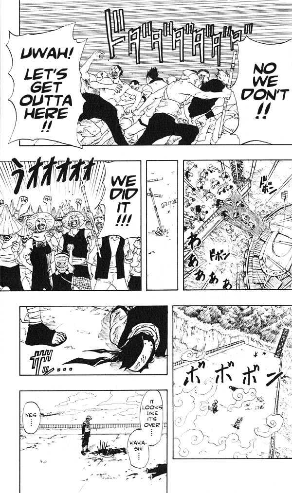 Naruto - Vol.4 Chapter 33 : The Bridge Of Heroes!!