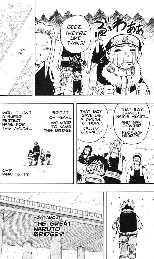 Naruto - Vol.4 Chapter 33 : The Bridge Of Heroes!!