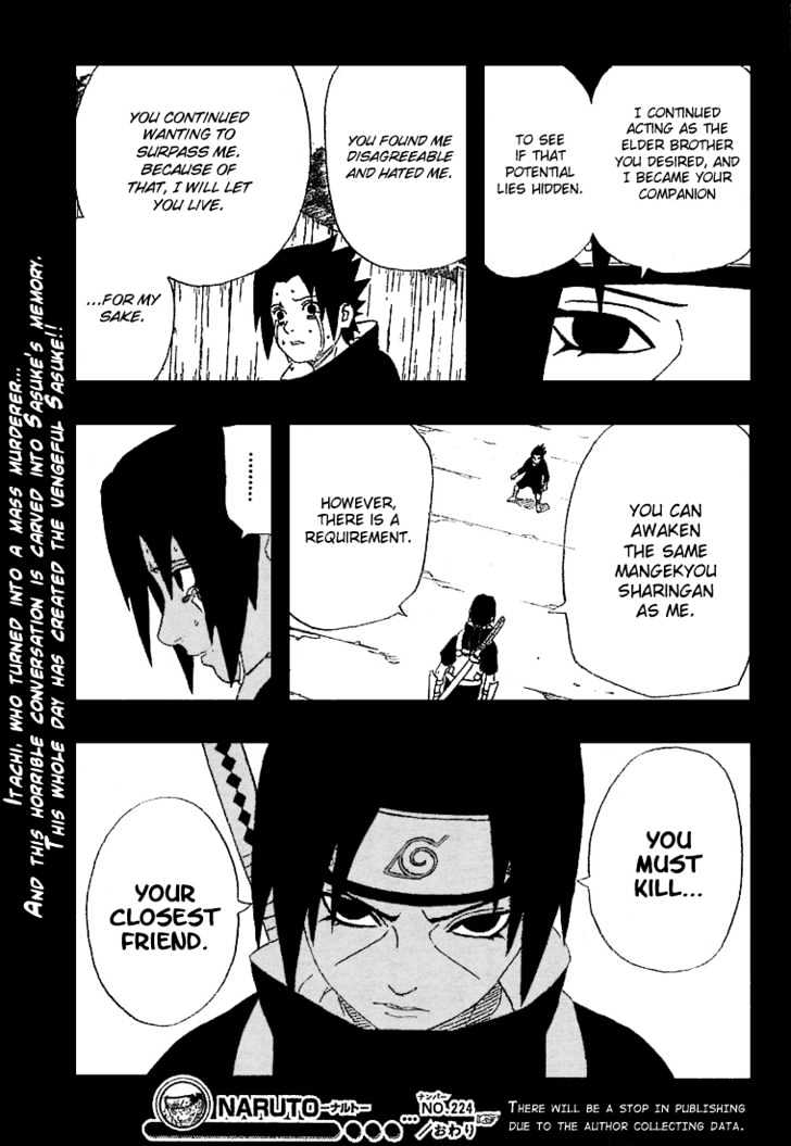 Naruto - Vol.25 Chapter 224 : That Day...!!