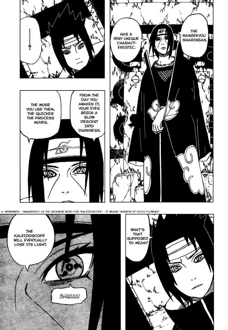 Naruto - Vol.42 Chapter 385 : The Secret Of Mangekyou!