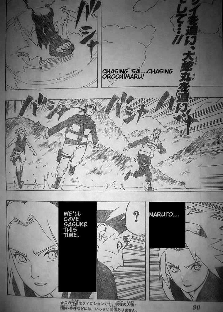 Naruto - Vol.34 Chapter 301 : Sai And Sasuke!!