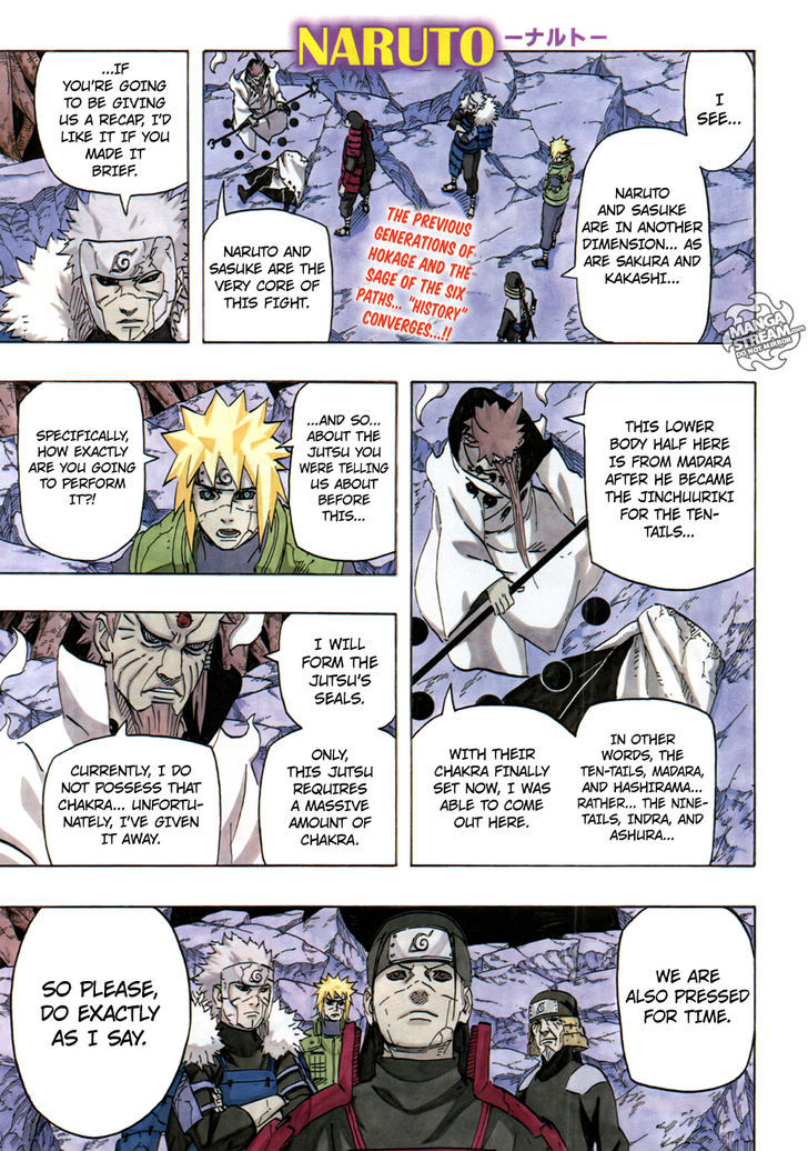 Naruto - Vol.71 Chapter 686 : Those That Remain And Those That Pass On