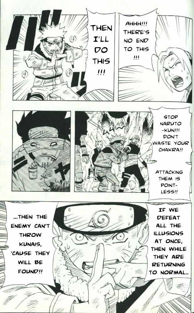 Naruto - Vol.7 Chapter 62 : Trapped Rats...!!