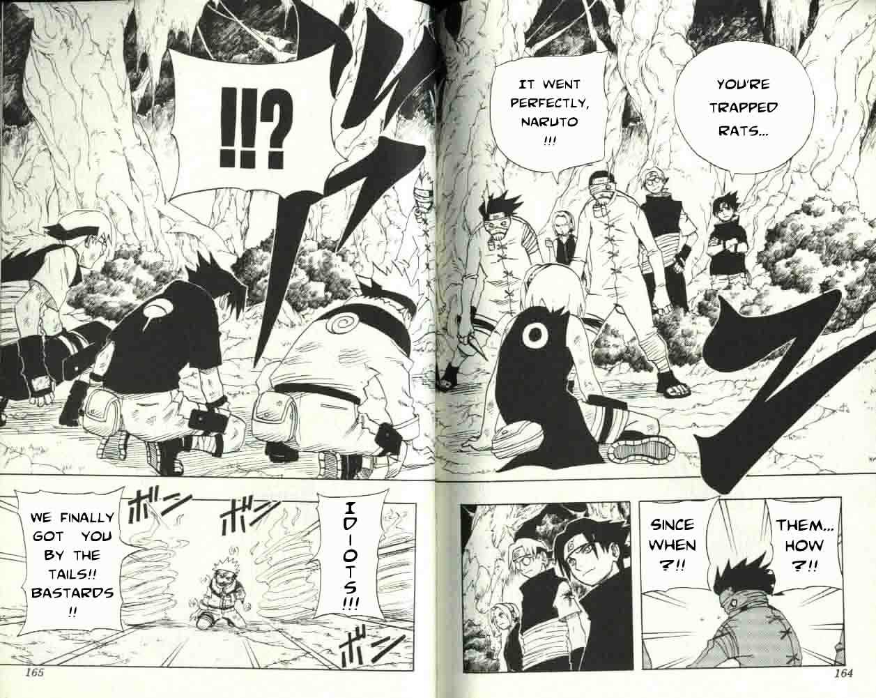 Naruto - Vol.7 Chapter 62 : Trapped Rats...!!