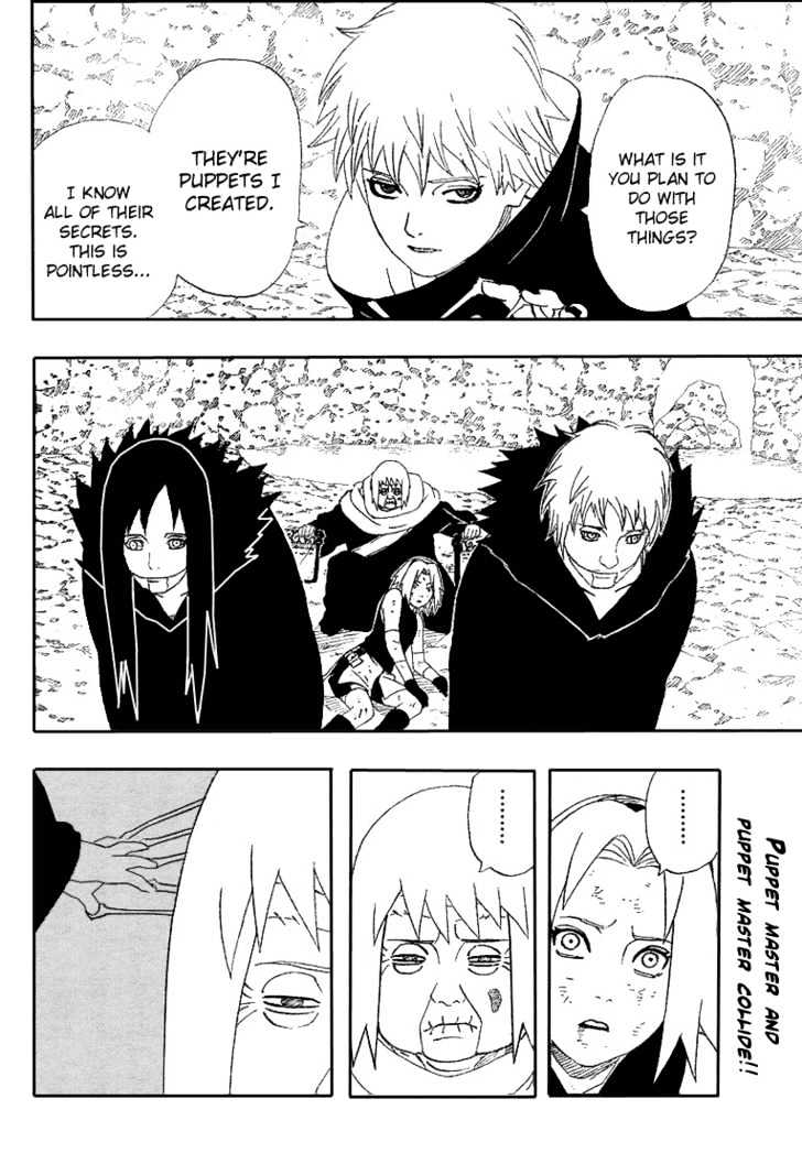 Naruto - Vol.30 Chapter 268 : Puppet Master Vs. Puppet Master!!